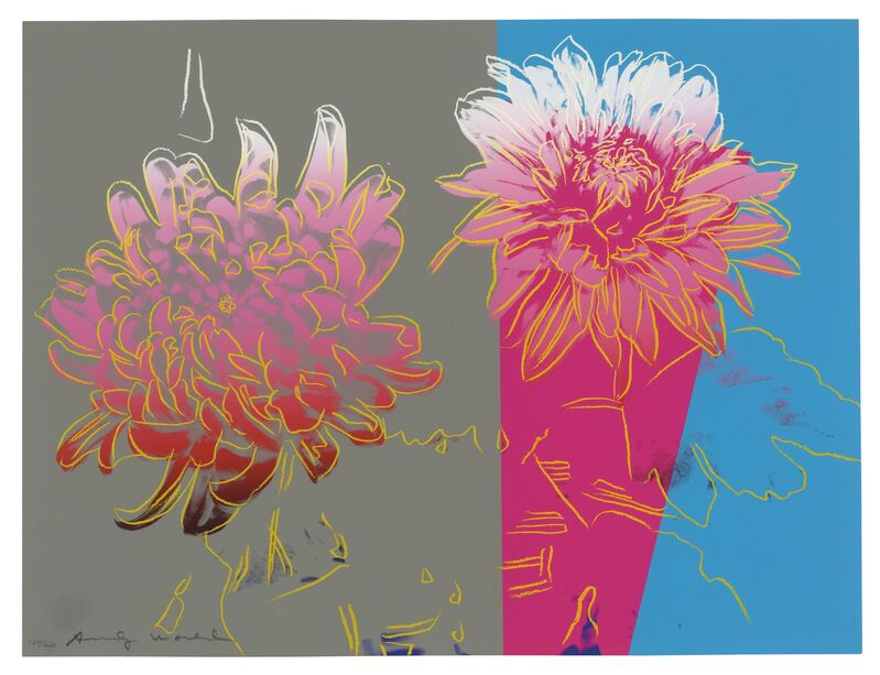 Andy Warhol, ‘Kiku’, 1983, Print, The complete set of three screenprints in colours on Rives BFK wove paper, Christie's