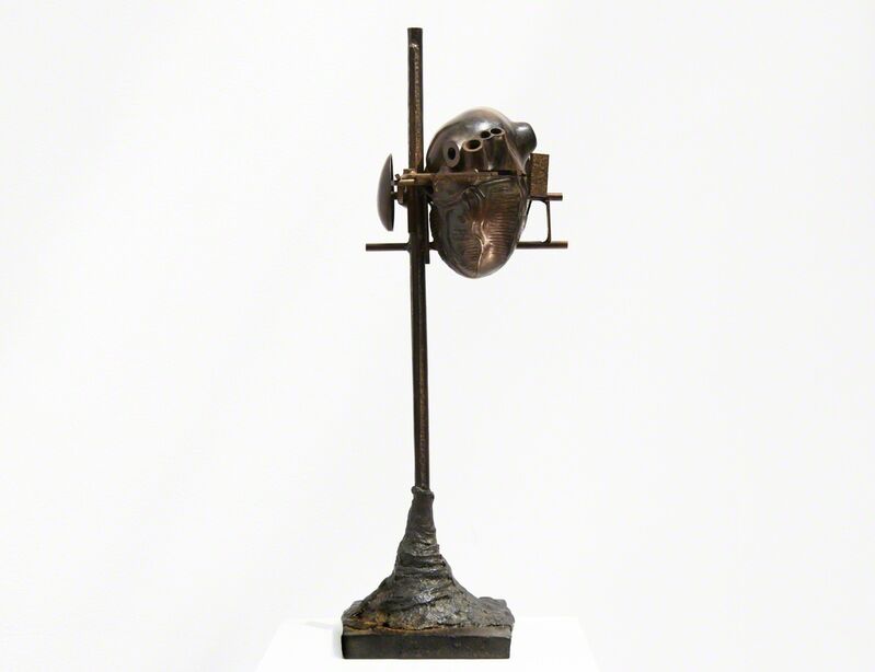 César, ‘CŒUR ÉCLATÉ’, 1986, Sculpture, Bronze with brown patina, Galerie Loft