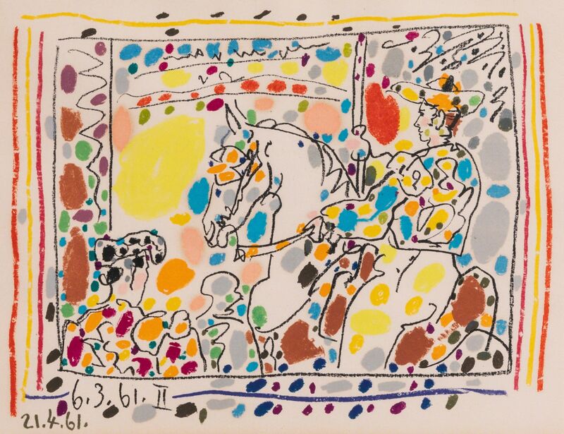 Pablo Picasso, ‘Le Picador II’, 1961, Print, Lithograph, Hindman