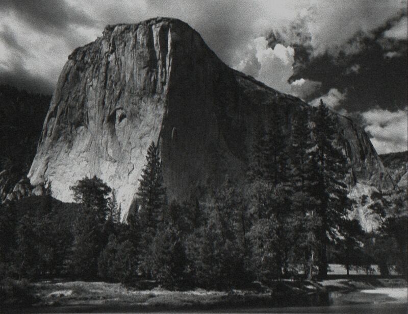Ansel Adams, ‘El Capitan and the Merced River, Yosemite National Park, CA’, ca. 1930s, Photography, Early silver print, Robert Mann Gallery