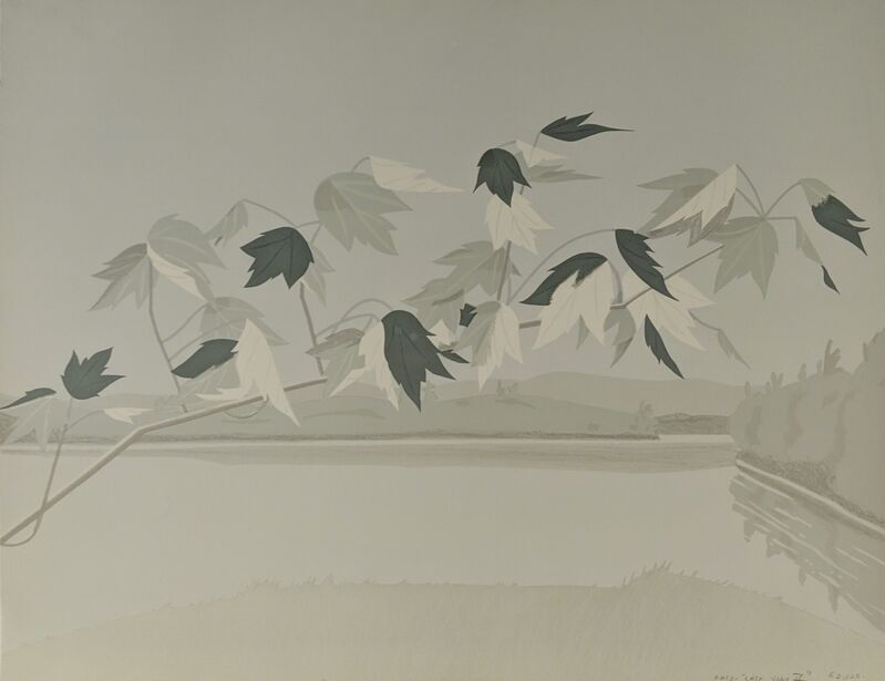 Alex Katz, ‘Late July II’, Print, Lithograph, Capsule Gallery Auction