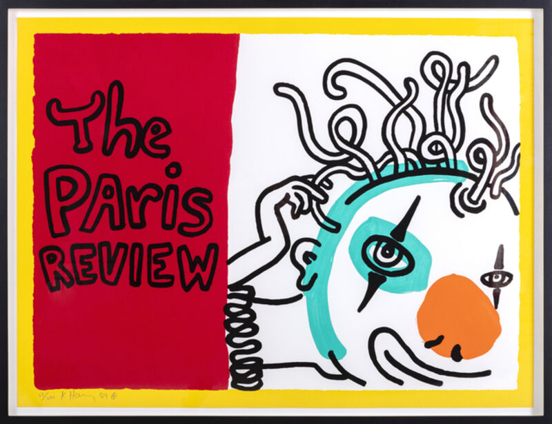 Keith Haring, ‘The Paris Review’, 1989, Print, Screenprint in colours, on wove paper, Artsy x Capsule Auctions