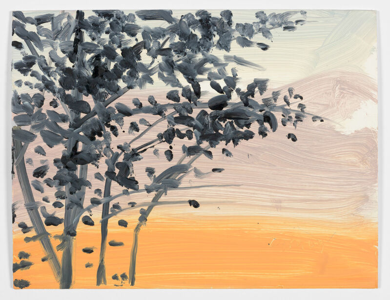 Alex Katz, ‘Black Tree’, 2009, Painting, Oil on board, PIBI Gallery