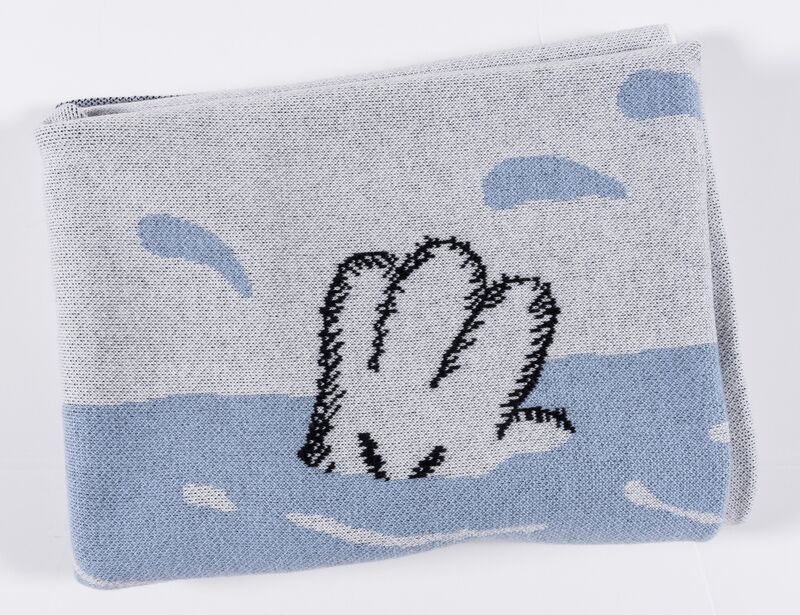 KAWS, ‘Untitled (Blue)’, 2019, Textile Arts, 100% cashmere blanket, Forum Auctions