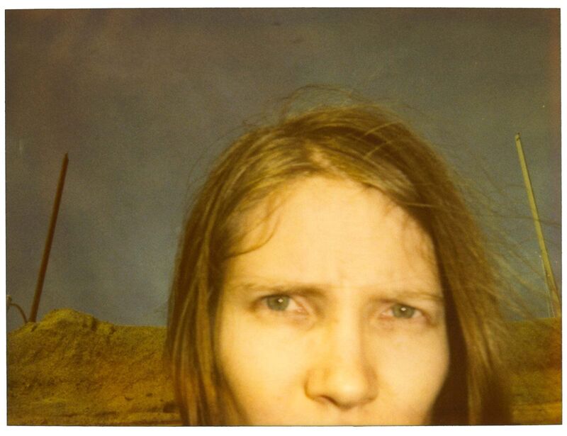 Stefanie Schneider, ‘California Blue Screen (Stranger than Paradise) ’, 1997, Photography, Analog C-Print, hand-printed by the artist on Fuji Crystal Archive Paper, based on an expired Polaroid. Not mounted., Instantdreams