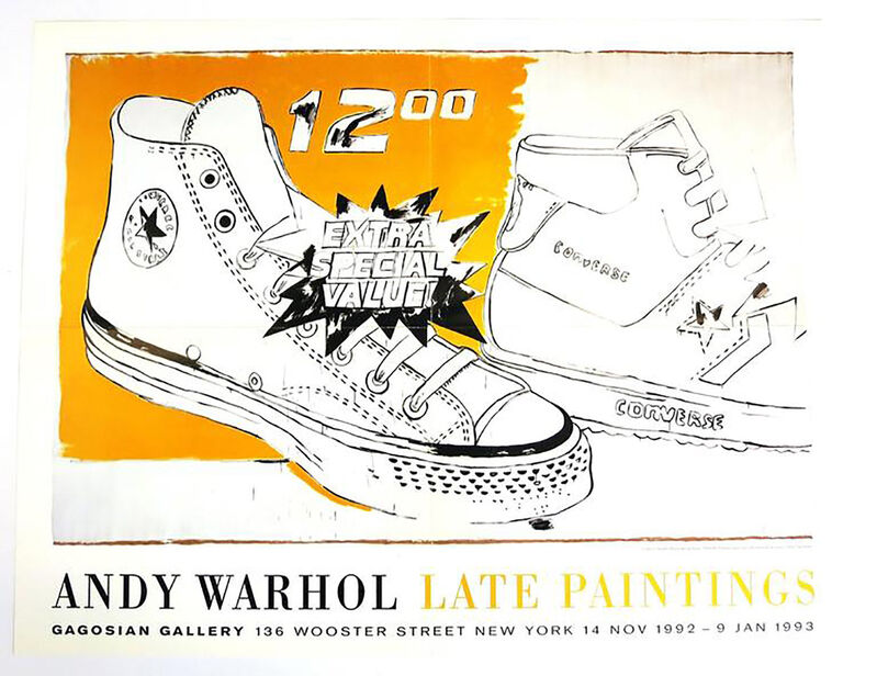 Andy Warhol, ‘Vintage Andy Warhol Exhibit Poster’, 1992, Ephemera or Merchandise, Offset lithograph, Lot 180 Gallery