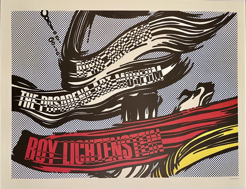 Roy Lichtenstein, ‘Roy Lichtenstein-Pasadena Art Museum Poster’, 1967, Ephemera or Merchandise, Original Museum Exhibition Poster, David Lawrence Gallery