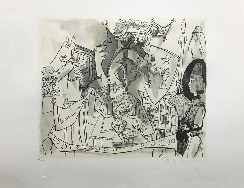 Pablo Picasso, ‘JEUX DE PAGES’, 1979-1982, Reproduction, LITHOGRAPH ON PAPER, Gallery Art