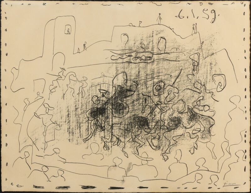 Pablo Picasso, ‘La Pique’, 1959, Print, Lithograph, Hindman