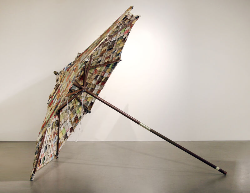 Ato Ribeiro, ‘The Goldenen Palanquin’, 2020, Textile Arts, Repurposed Wood & Textiles, Lisa Sette Gallery