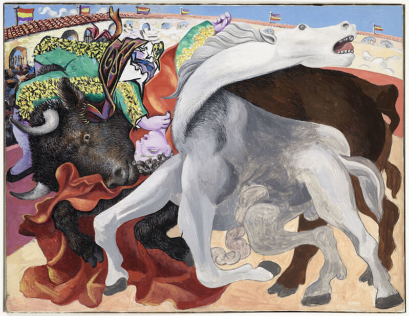 Pablo Picasso, ‘Corrida : la mort du toréro’, 1933, Painting, Musée Picasso Paris