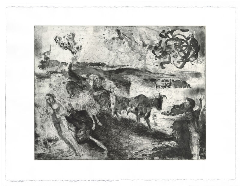 Diarmuid Delargy, ‘The Imminence of Death’, Print, Intaglio, Stoney Road Press