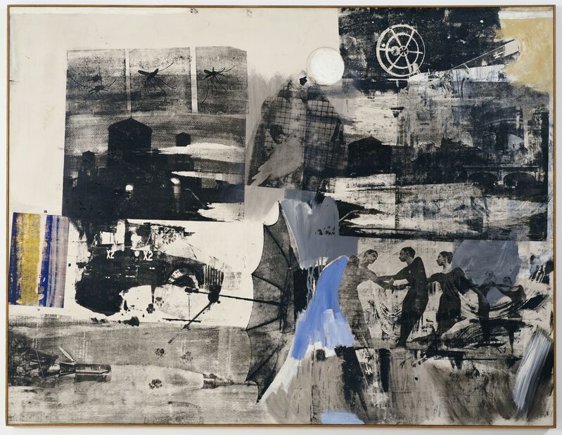 Robert Rauschenberg, ‘Scanning’, 1963, Painting, Oil and silkscreen ink on canvas, San Francisco Museum of Modern Art (SFMOMA) 