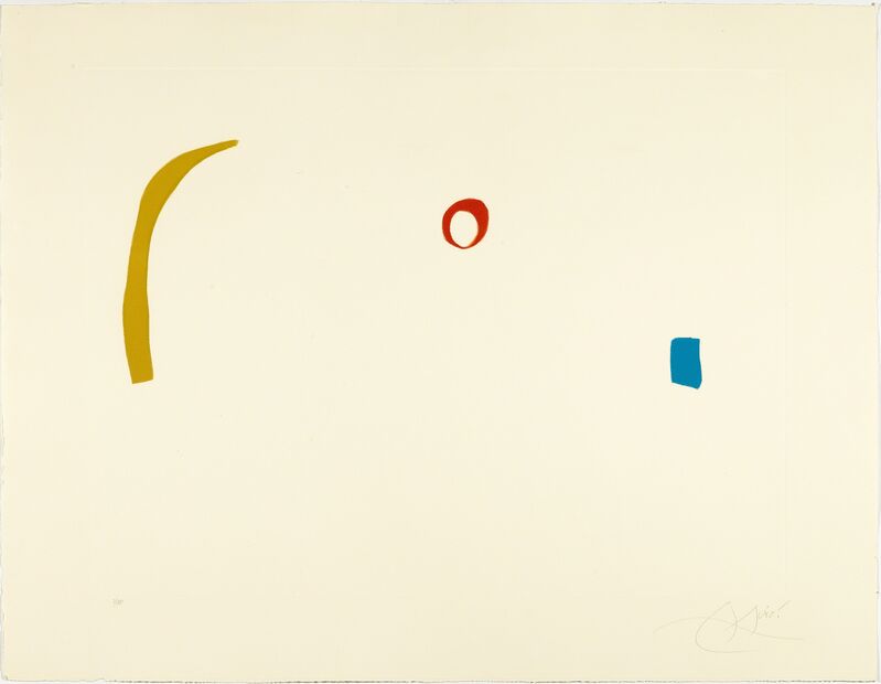 Joan Miró, ‘From: Série Mallorca’, 1973, Print, Etching and colour aquatinta, Koller Auctions