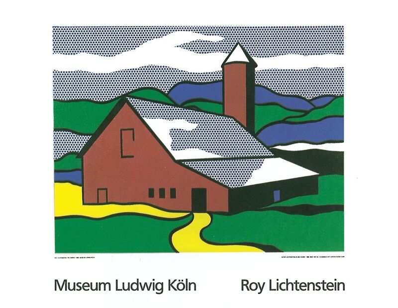 Roy Lichtenstein, ‘Red Barn II (1969)’, 1989, Print, Serigraph, ArtWise
