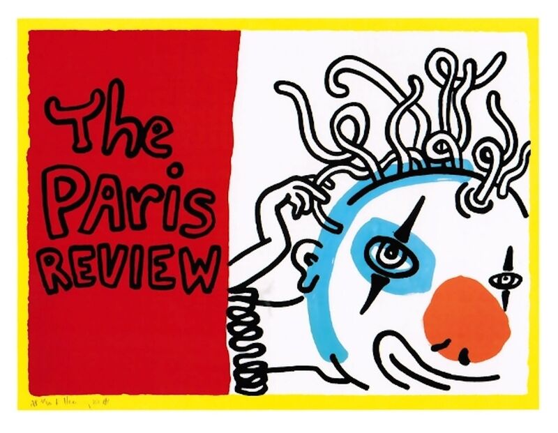Keith Haring, ‘Paris Review’, 1989, Print, Screenprint in colors on wove paper, michael lisi / contemporary art