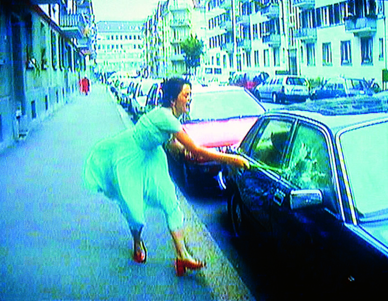 Pipilotti Rist, ‘Ever is Over All (still)’, 1997, Video/Film/Animation, Two-channel video and sound installation, color, with carpet; Dimensions variable, New Museum
