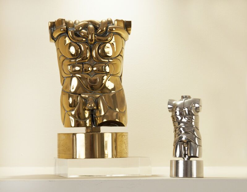 Miguel Berrocal, ‘Goliath’, 1979, Sculpture, Brass, Adamar Fine Arts