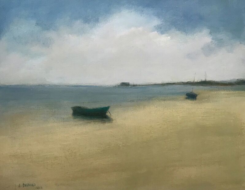 Anne Packard, ‘Green Dory’, 2016, Painting, Oil on canvas, Quidley & Company