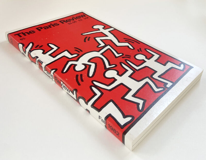 Keith Haring, ‘Keith Haring The Paris Review ’, 1982, Ephemera or Merchandise, Offset lithograph on double sided book cover, Lot 180 Gallery