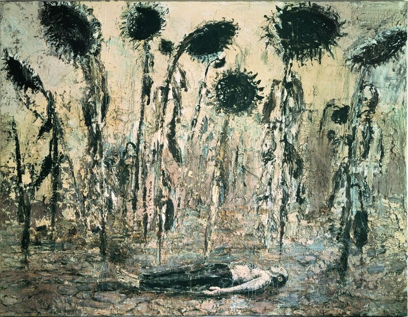 Anselm Kiefer, ‘Die Orden der Nacht’, 1996, Painting, Acrylic, emulsion, and shellac on canvas, Centre Pompidou