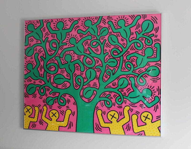 Keith Haring, ‘Tree of Life poster’, ca. 1993, Posters, Offset lithograph, EHC Fine Art