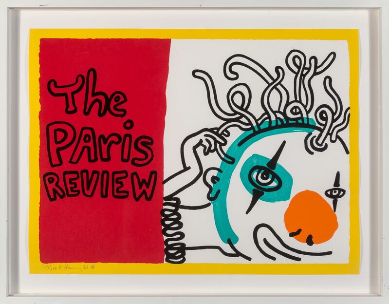 Keith Haring, ‘The Paris Review’, 1989, Print, Screenprint in colors on paper, Heritage Auctions