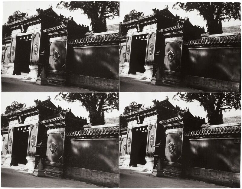 Andy Warhol, ‘Palace Wall’, 1982 -1987, Photography, Four stitched gelatin silver prints, Phillips