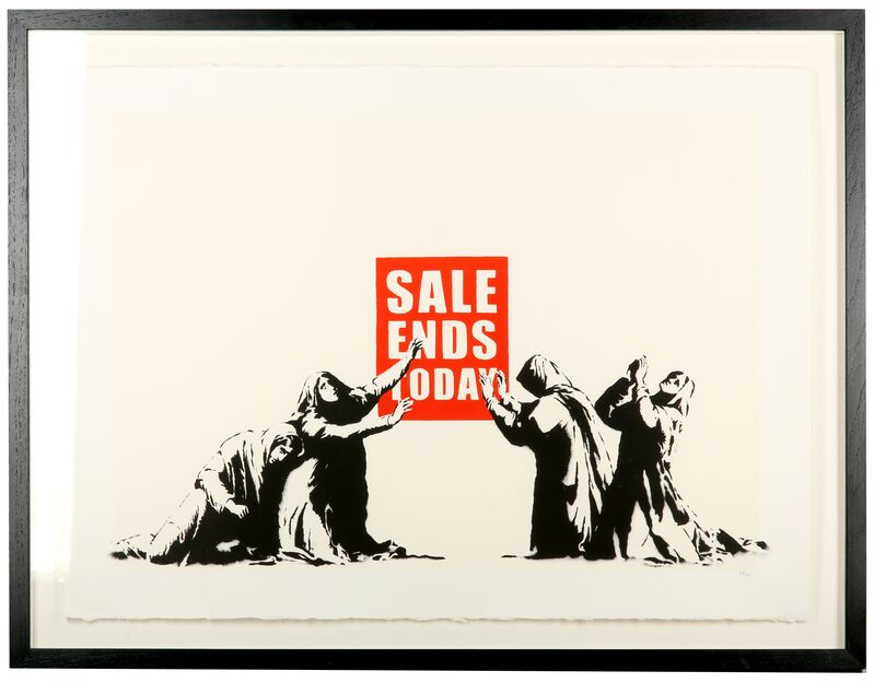 Banksy, ‘Sale Ends’, 2007, Print, Screenprint In Colours On Arches 88, Chiswick Auctions