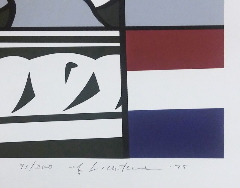 Roy Lichtenstein, ‘BICENTENNIAL PRINT’, 1975, Print, LITHOGRAPH & SCREENPRINT, Gallery Art
