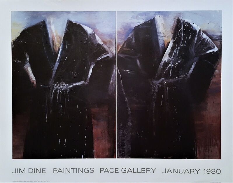 Jim Dine, ‘Jim Dine Paintings: Pace Gallery’, 1980, Posters, Offset-Lithograph, Exhibition Poster, Graves International Art