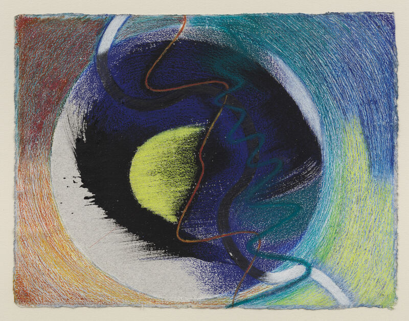 Dorothea Rockburne, ‘Particle and Wave’, 1994, Drawing, Collage or other Work on Paper, Flashe paint and watercolor sticks on handmade paper, David Nolan Gallery