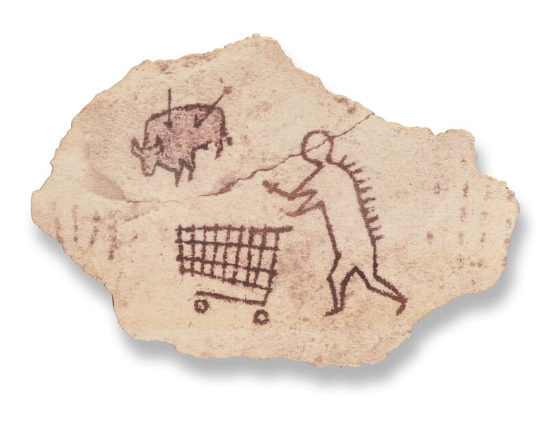 Banksy, ‘Peckham Rock’, 2018, Ephemera or Merchandise, Wooden postcard, produced by the British Museum, Tate Ward Auctions