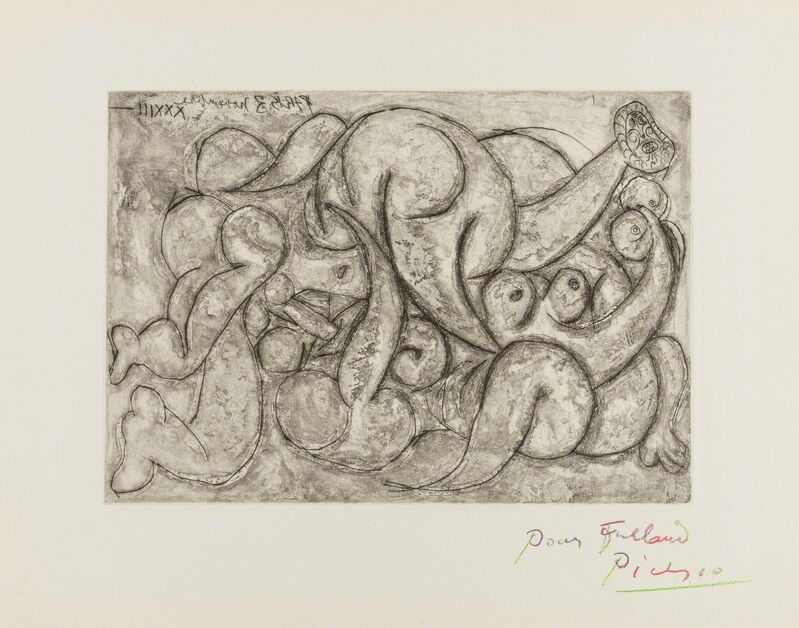 Pablo Picasso, ‘Accouplement II (Baer 379 IV A/C; Bloch 263)’, 1933, Print, Etching with drypoint, Forum Auctions