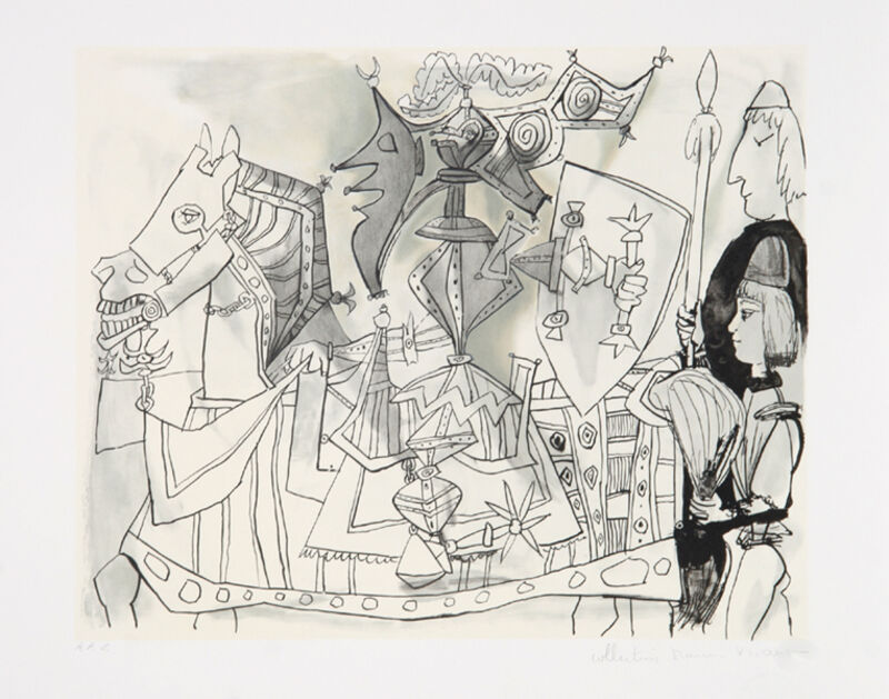 Pablo Picasso, ‘Jeux de Pages, 1951’, 1979-1982, Print, Lithograph on Arches paper, RoGallery