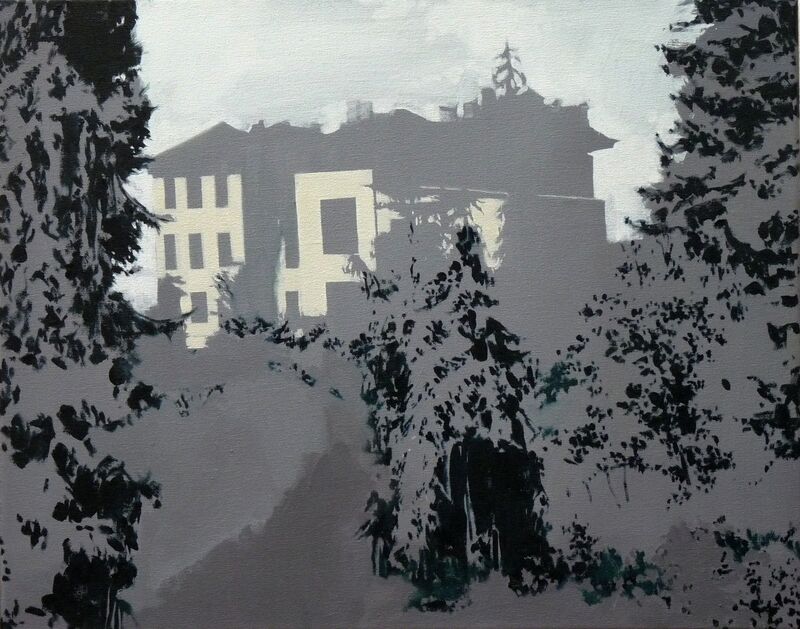 Eleanor Watson, ‘A Neighbour's Landmark’, 2015, Painting, Oil on Canvas, Cynthia Corbett Gallery