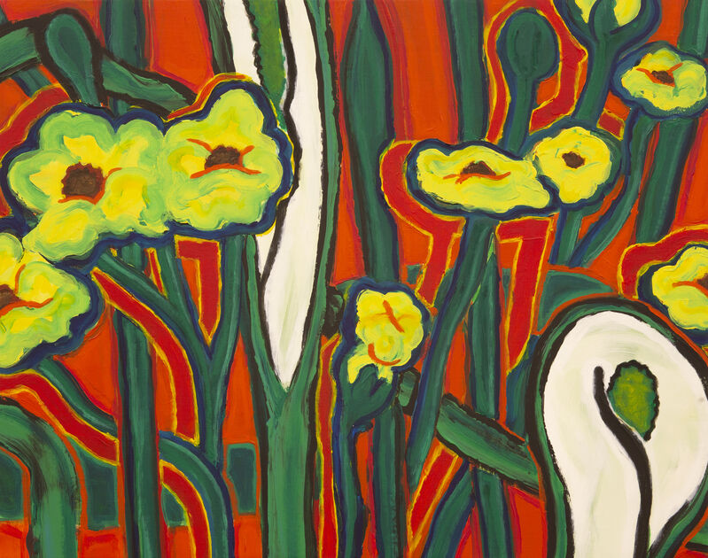 GEONYUL JANG 장건율, ‘Flowers’, 2020, Painting, Acrylic on Canvas, Artflow