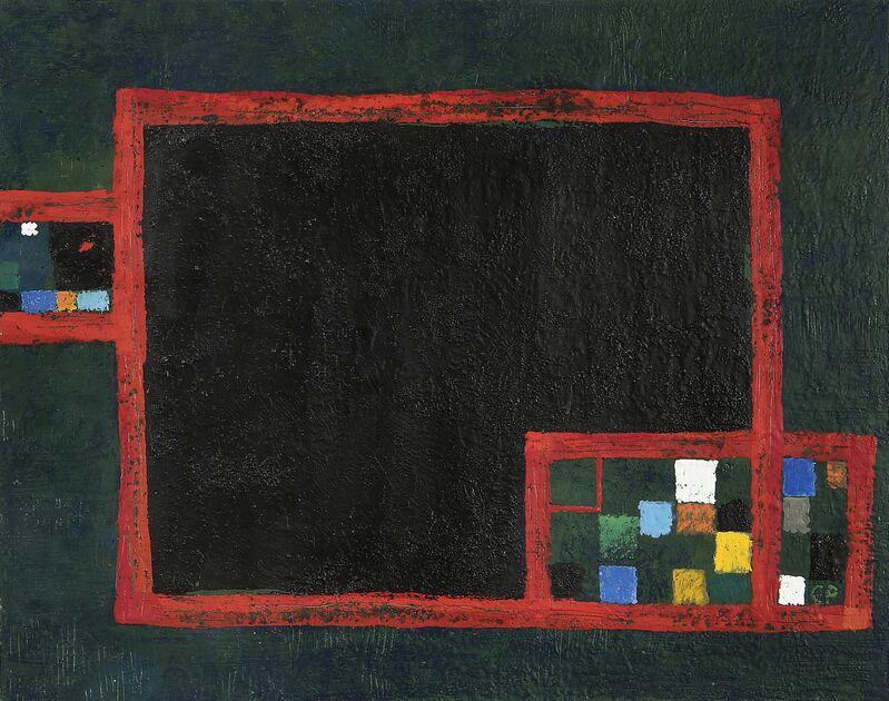 Carlos Pellicer, ‘Caja de recuerdos’, 2005, Painting, Encaustic on hardboard, Aldama Fine Art
