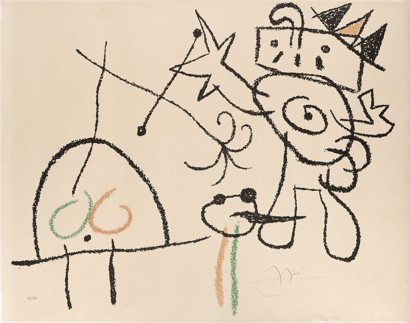Joan Miró, ‘Ubu aux Baleares’, Print, Colour lithograph on Arches paper, Il Ponte