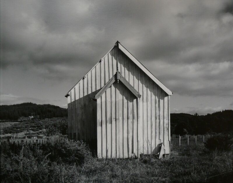 Laurence Aberhart, ‘Church Maraeroa, Hokianga Harbour, 2 May 1982’, 1982, Photography, Silver Gelatin photograph, Gow Langsford Gallery