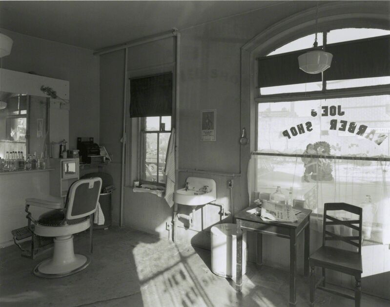 George Tice, ‘Joe's Barber Shop, Paterson, New Jersey’, 1970, Photography, Selenium Toned Silver Gelatin, Gallery 270