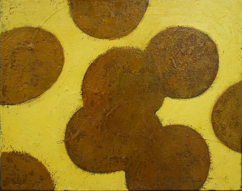 Timur D'Vatz, ‘Waterlilies, Gold’, 2020, Painting, Oil on canvas, Cadogan Contemporary
