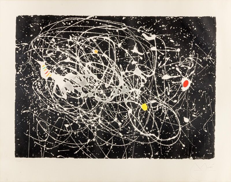 Joan Miró, ‘L'Oiseau du Paradis’, 1963, Print, Color aquatint, Hindman