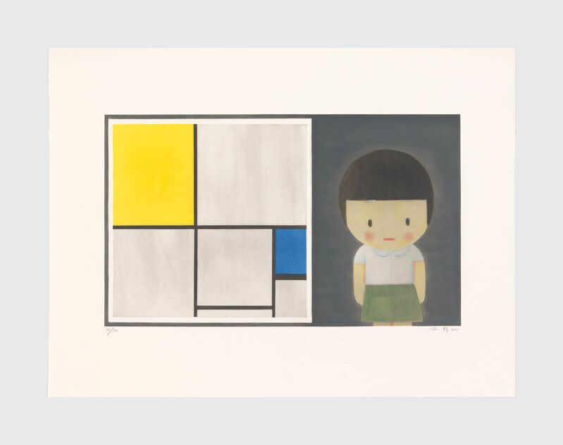 Liu Ye 刘野, ‘Untitled I’, 2010, Print, Thirteen-color aquatint from four copper plates on Fabriano 2RC paper, David Zwirner
