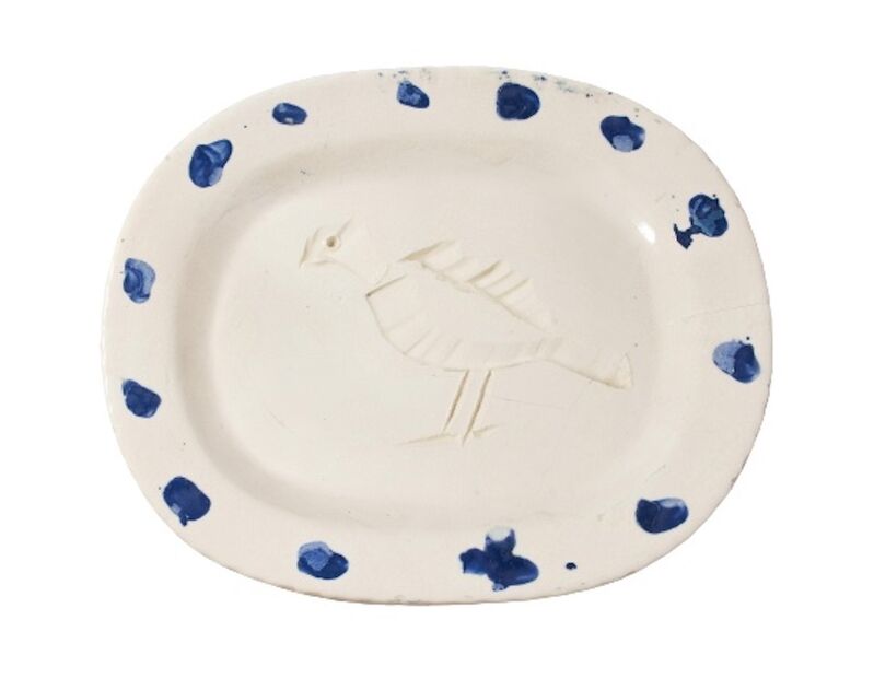 Pablo Picasso, ‘Picasso Madoura Ceramic Plate 'Oiseau' ’, 1947, Design/Decorative Art, Ceramic, Earthenware, Hirth Fine Art