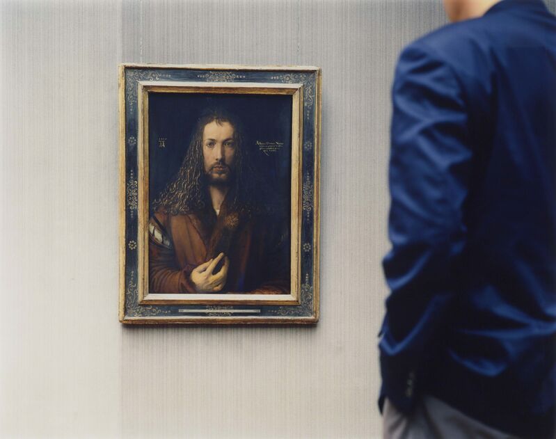 Thomas Struth, ‘Alte Pinakothek, Self-Portrait, Munich 2000’, 2000, Photography, Chromogenic print, National Gallery of Art, Washington, D.C.