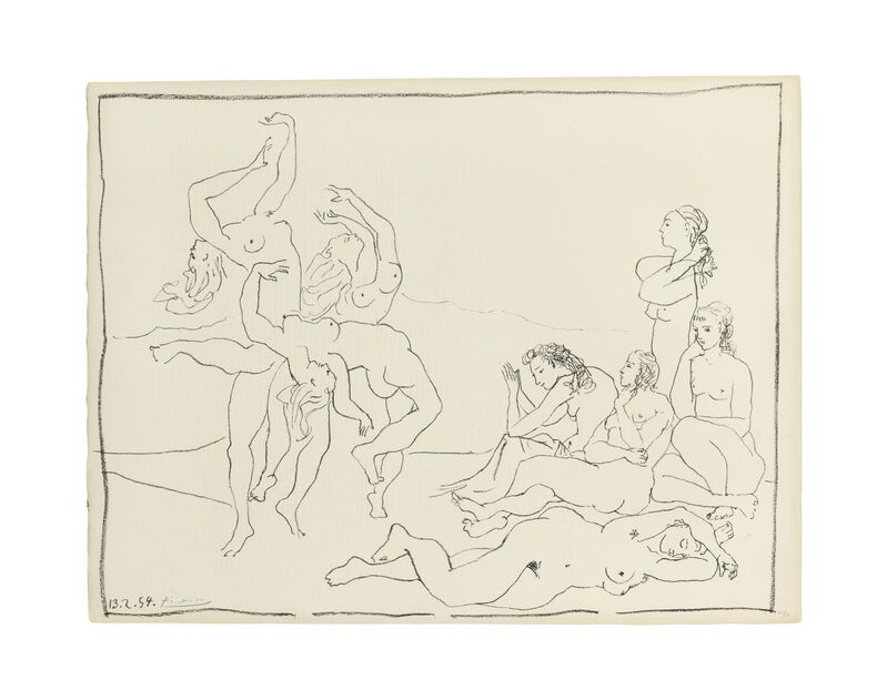 Pablo Picasso, ‘Danses’, 1954, Print, Lithograph on wove paper, Christie's