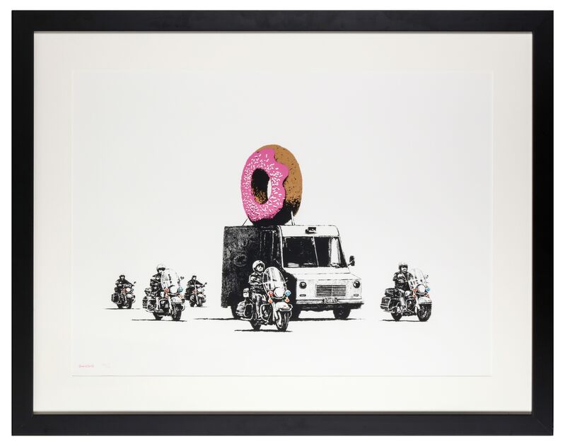 Banksy, ‘Donut (Strawberry)’, 2009, Print, Screenprint In Colours, Chiswick Auctions