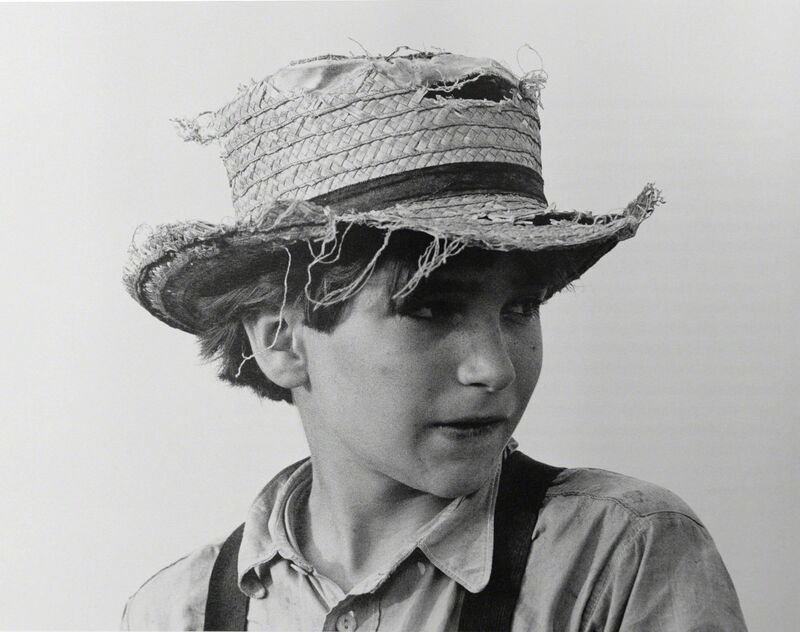 George Tice, ‘Amish Boy with Straw Hat, Lancaster, PA’, 1965, Photography, Silver Gelatin, Gallery 270