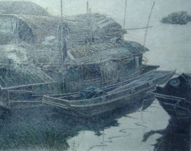 Chen Zhang Hong, ‘Boat life (4)’, 2011, Painting, Oil on canvas, dragoneye fine art